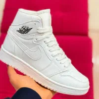 جردن1 ساق دار سفید