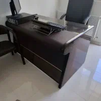 میز  مدیریت  و صندلی  مدیریت و صندلی  انتظار|مبلمان اداری|اردبیل, |دیوار
