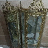 بوفه وساعت برنجی درحدنو قیمت ۴۴