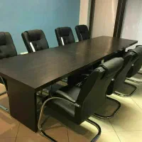میز گروهی کنفرانس فلزی صندلی چرخ دار نیمست Ws610|دفتر کار|تهران, سلسبیل شمالی|دیوار