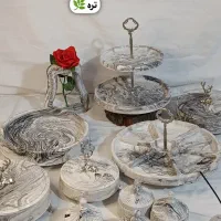 ست پذیرایی سنگ مصنوعی|ظروف سرو و پذیرایی|کرمان, |دیوار