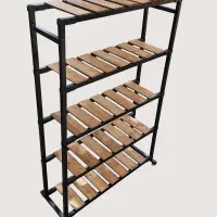 یه عدد قفسه پروفیل چوبی طرح جدید