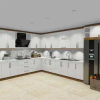 ۶مترکابینت های گلاس روکش کره ایی ضمانتی