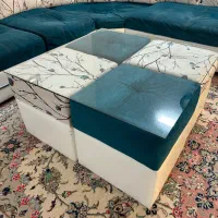 مبل L راحتی|مبلمان خانگی و میز عسلی|ری, شهید غیوری (ابن باویه)|دیوار