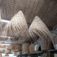 اویز حصیری|لوستر و چراغ آویز|تهران, آهنگ|دیوار