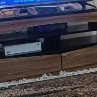 میز تلویزیون طرح چوب