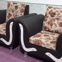 مبل هفت نفره شیک و تمیز|مبلمان خانگی و میز عسلی|نیشابور, شهرک رسولی|دیوار