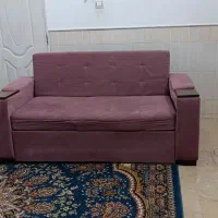 مبل تختشو 2 نفره تخت خواب شو سالم