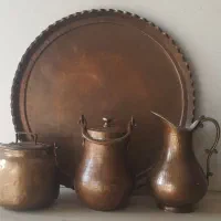 اجناس مسی|کلکسیون اشیاء عتیقه|قم, نیروگاه|دیوار