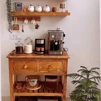 کافی بار چوب روسی|بوفه، ویترین، کنسول|مشهد, راهنمایی|دیوار