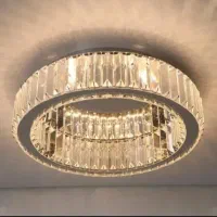 لوستر کریستالی مدرن سقفی و اویز( عکس را بازکنید)