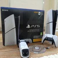 PS5 Slim Digital 1TB + تجهیزات و بازی