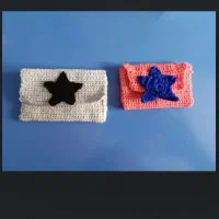 کیف پول بافتنی