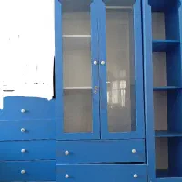 تخت دراور کمد لباس و اسباب بازی ست کامل اتاق کودک