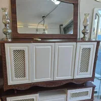 آینه و کنسول ام دی اف|بوفه، ویترین، کنسول|زاهدان, |دیوار