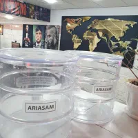 دو عدد بانکه یا سطل برنج ۵ کیلویی