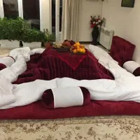 لحاف کرسی شعله 4 در 4 سفارش ترک اعلا با لوازم کامل