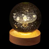 چراغ خواب مدل گوی کریستال|چراغ خواب و آباژور|پرند, فاز ۲|دیوار