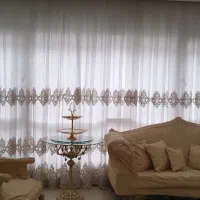 پرده ۶ و ۲۰ طول قد ۲ و ۸۰ ترک قیطان دوزی