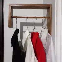 رگال دیواری چوبی شیک.|جاکفشی، کمد، دراور|بهارستان, |دیوار