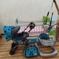 سرویس خواب، کالسکه،تاب و روروئک کودک