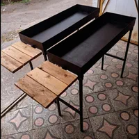 منقل تمام فولادی جمع شو