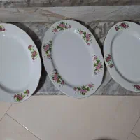 سرویس غذا خوری گل سرخ|ظروف سرو و پذیرایی|گرگان, |دیوار