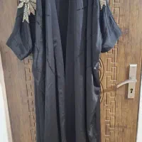 مانتو عبایی نگین کارشده