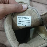 پوتین نظامی خاکی سایز 42  و کفش کوهنوردی سایز 41|کیف، کفش، کمربند|رباطکریم, شهرک والفجر|دیوار