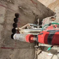 کرگیری،کاشت میلگرد،تخریب بتن،شیارزنی