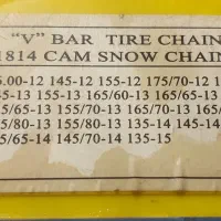 دو جفت زنجیر چرخ فلزی مناسب برای لاستیک ۱۲ تا ۱۵|قطعات یدکی و لوازم جانبی|تهران, حشمتیه|دیوار