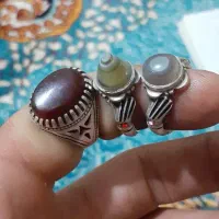 انگشتر نقره و کلکسیون اشیای عتیقه