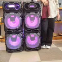 صدای قدرتمند اسپیکر دوقلو حرفه ای با اقساط ۲۴ماهه|سیستم صوتی خانگی|خرمآباد, |دیوار