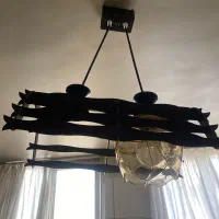 فروش فوری آویز ۵ شاخه|لوستر و چراغ آویز|کرج, شهرک بنفشه|دیوار