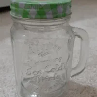 ماگ درب فلزی با جای نی