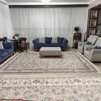 مبل راحتی چستر 7 نفره  کاملا سالم با جلو مبلی