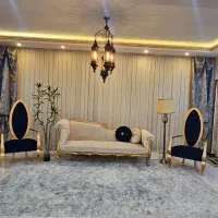 ست مبل کلاسیک + ناهارخوری +آینه و کنسول +میز تی وی|مبلمان خانگی و میز عسلی|جم, |دیوار