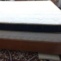 تخت ۲نفره چوب راش|تخت و سرویس خواب|قم, سراجه (۱۵ خرداد)|دیوار