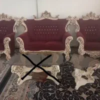 مبل چهارنفره تمیز در حد نو