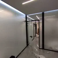 اجرای پارتیشن اداری سکوریت شیشه ای مات شو برقی|مصالح و تجهیزات ساختمان|تهران, صادقیه|دیوار