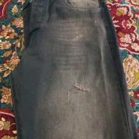 شلوار جین ذغالی نوی نو