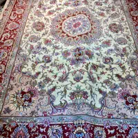 فرش دستباف جفت ۹ متری کاشمر طرح علیا تبریز دستبافت|فرش|تهران, مولوی|دیوار