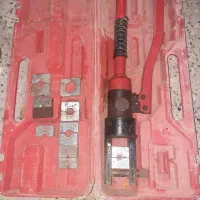 پرس کابلشو هیدرولیک و قیچی کابل بری بزرگ ۱ متری