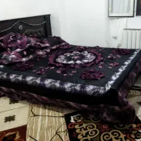 سرویس خواب هفت تیکه چوب راش اصلی