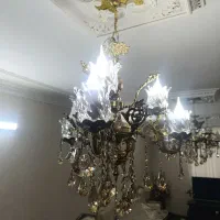 لوستر برنجی|لوستر و چراغ آویز|تهران, بهارستان|دیوار