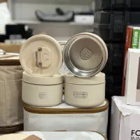 ظرف غذای ۴ عددی همراه با کیف نگه دارنده و قاشق