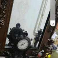 اینه کنسول وشمعدان سالم سالم فروش فوری|بوفه، ویترین، کنسول|کرمانشاه, |دیوار