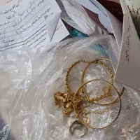 طلا دست دوم تمیز با فاکتور ۲۰۰ بالا تابلو همه باهم