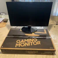مانیتور سامسونگ ۲۴ اینچ  hdmi گیمینگ ۷۵ هرتز|قطعات و لوازم جانبی رایانه|تهران, توحید|دیوار