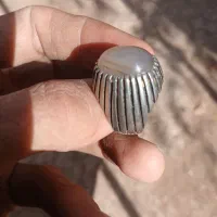 انگشتر نقره عقیق سوسنی|بدلیجات|بروجن, |دیوار